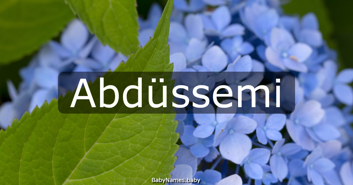 Abdüssemi