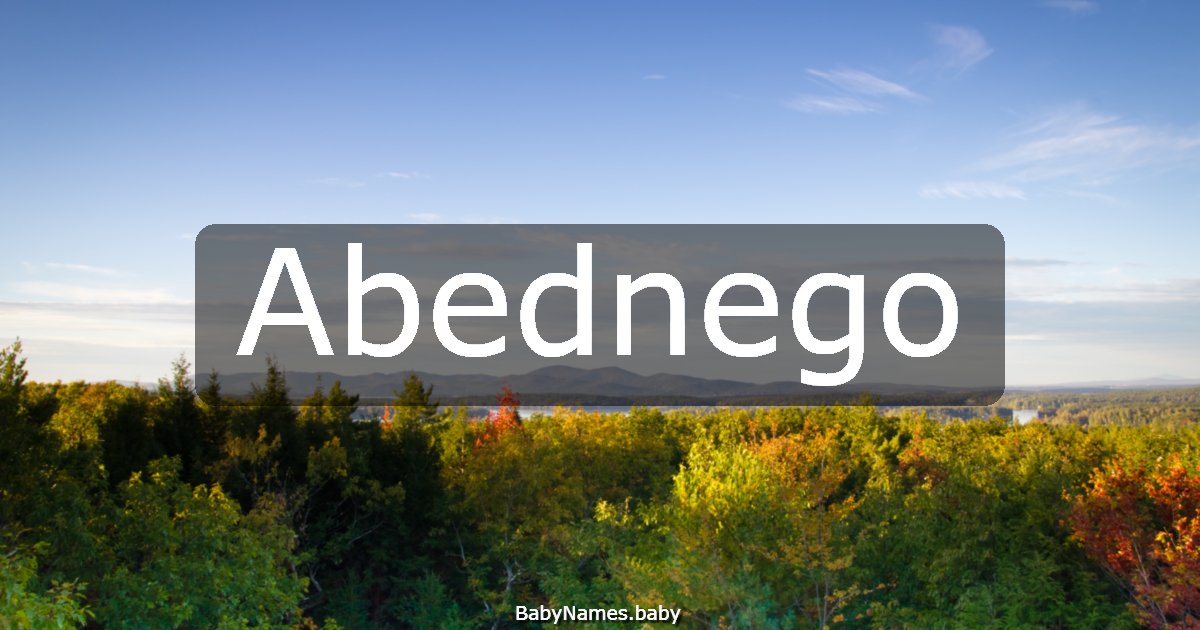 Abednego