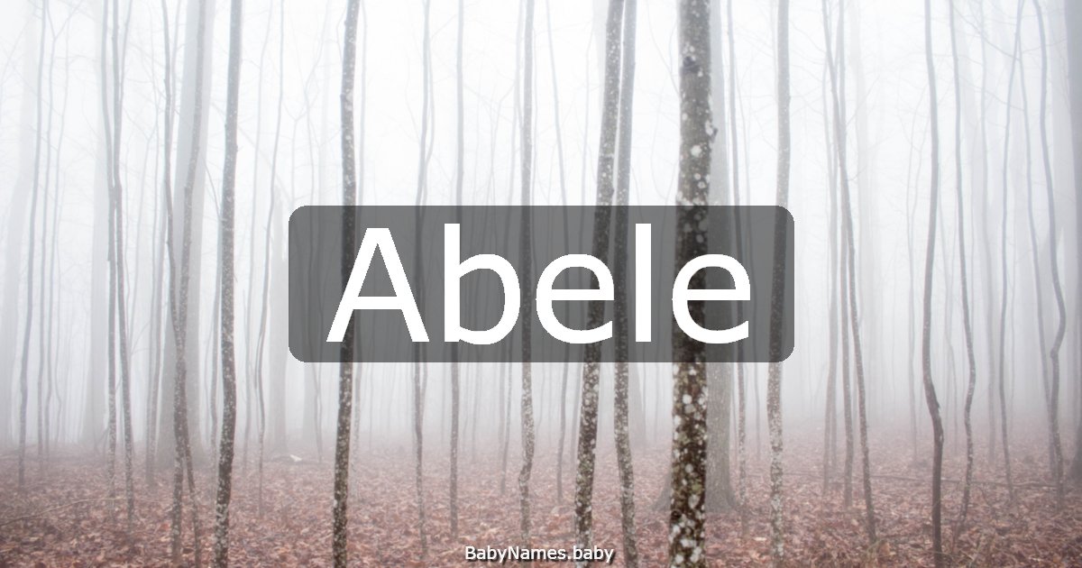 Abele