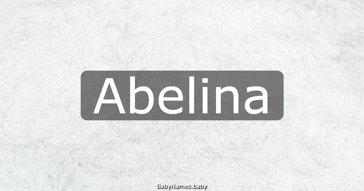 Abelina