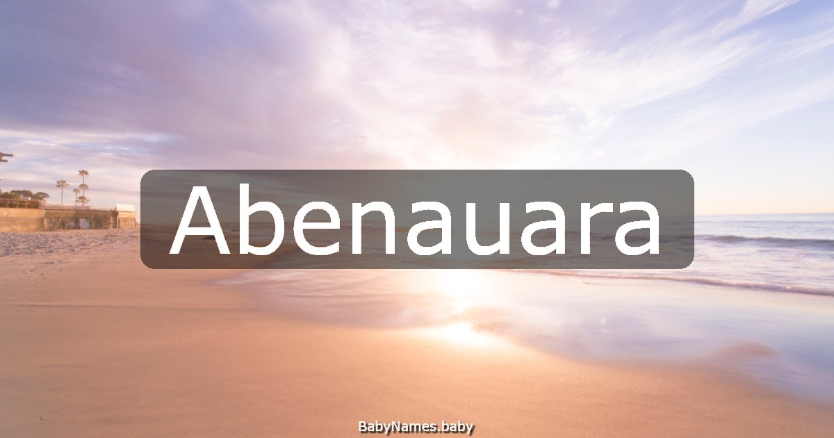 Abenauara