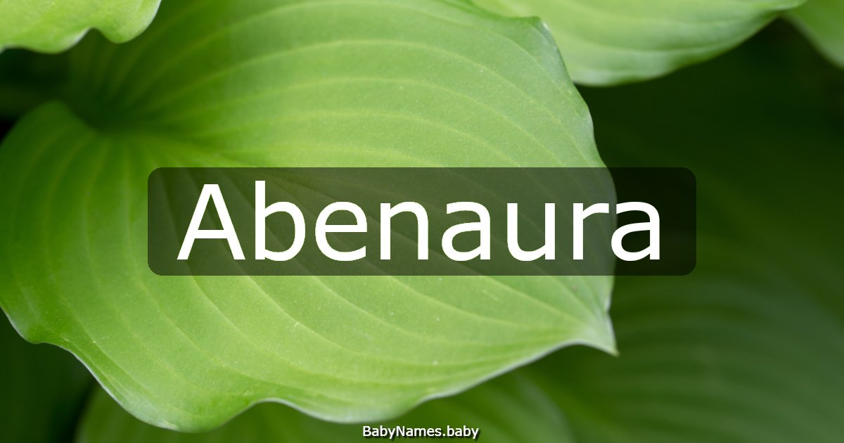 Abenaura