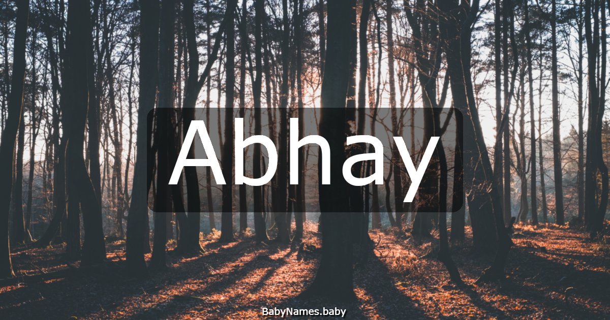 Abhay