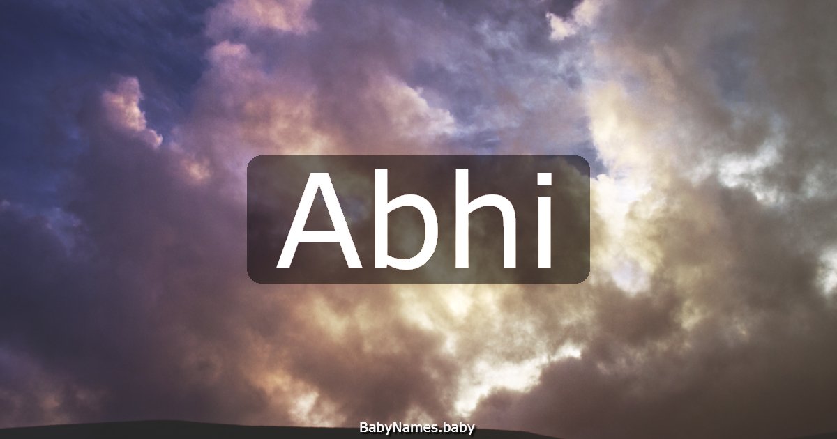 Abhi