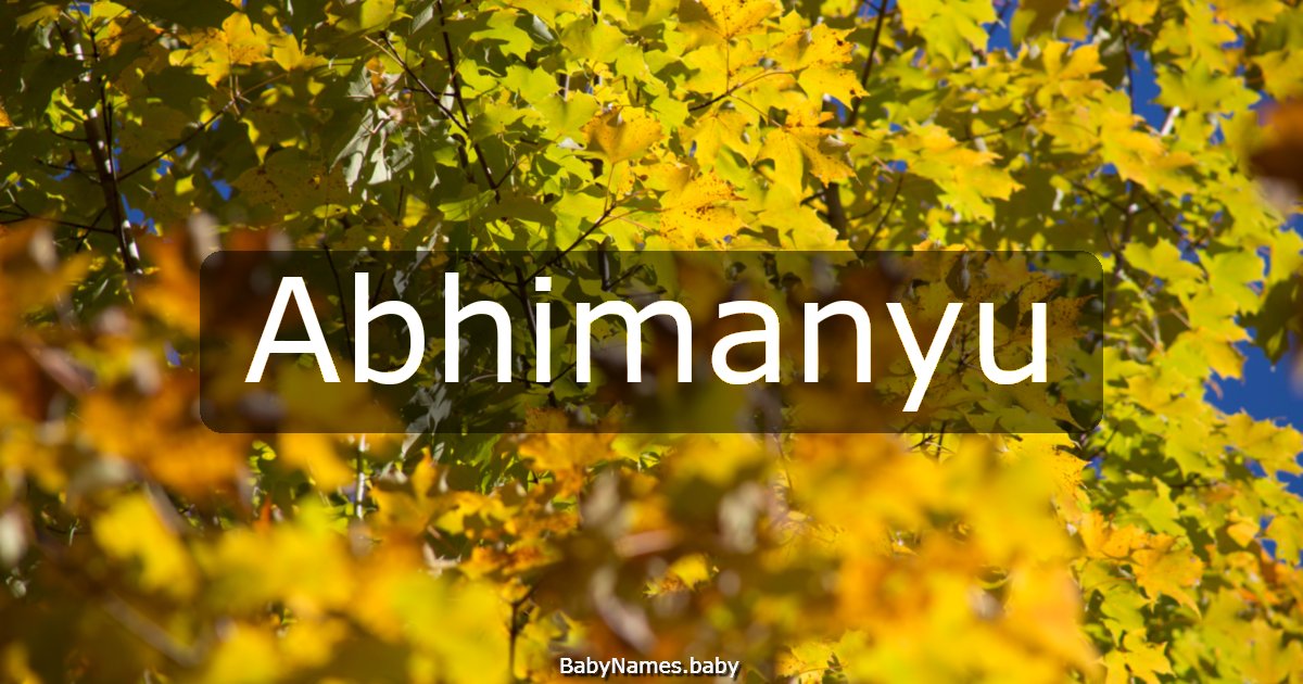 Abhimanyu