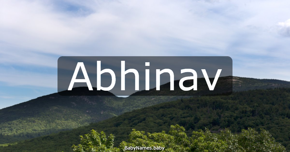 Abhinav