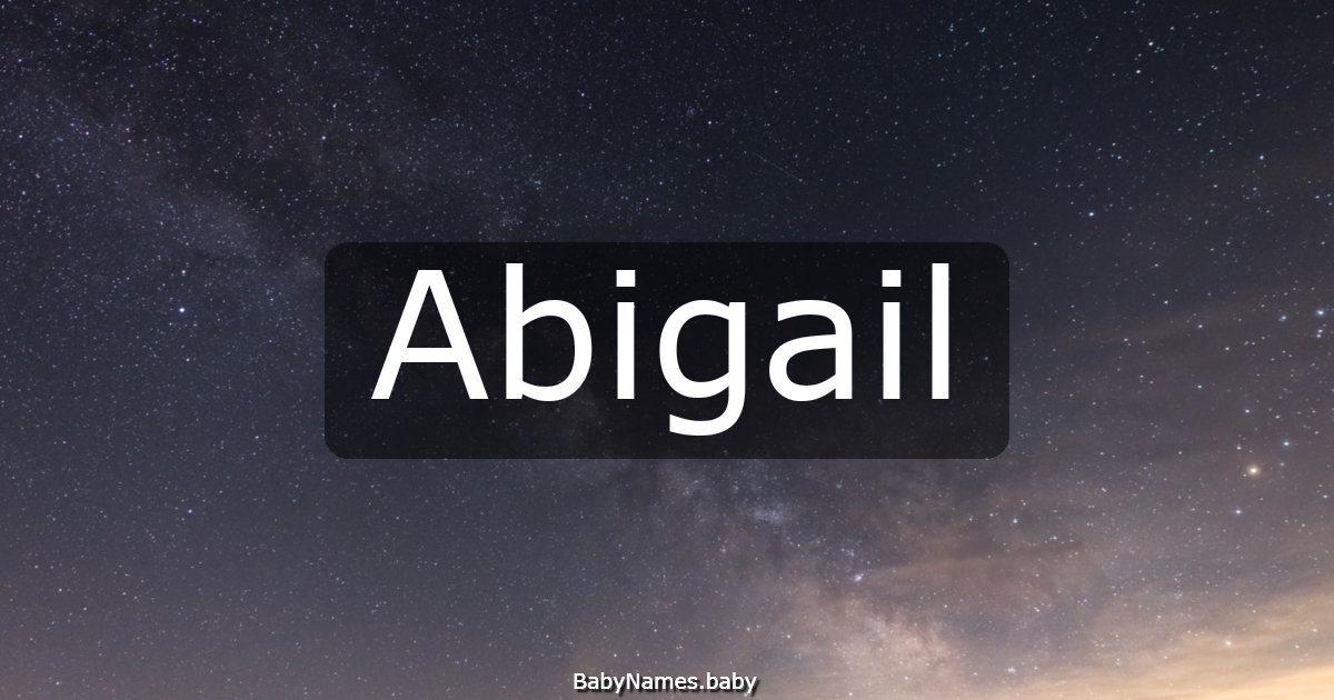 Abigail