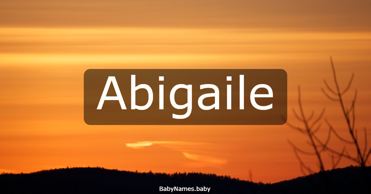 Abigaile