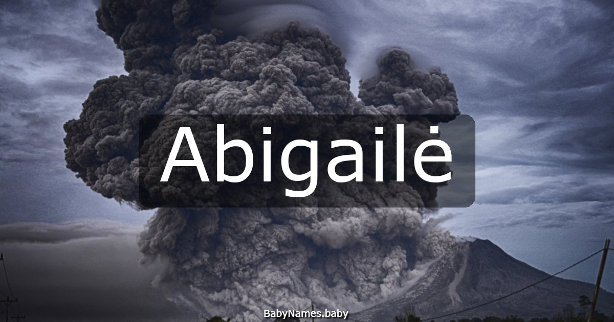 Abigailė