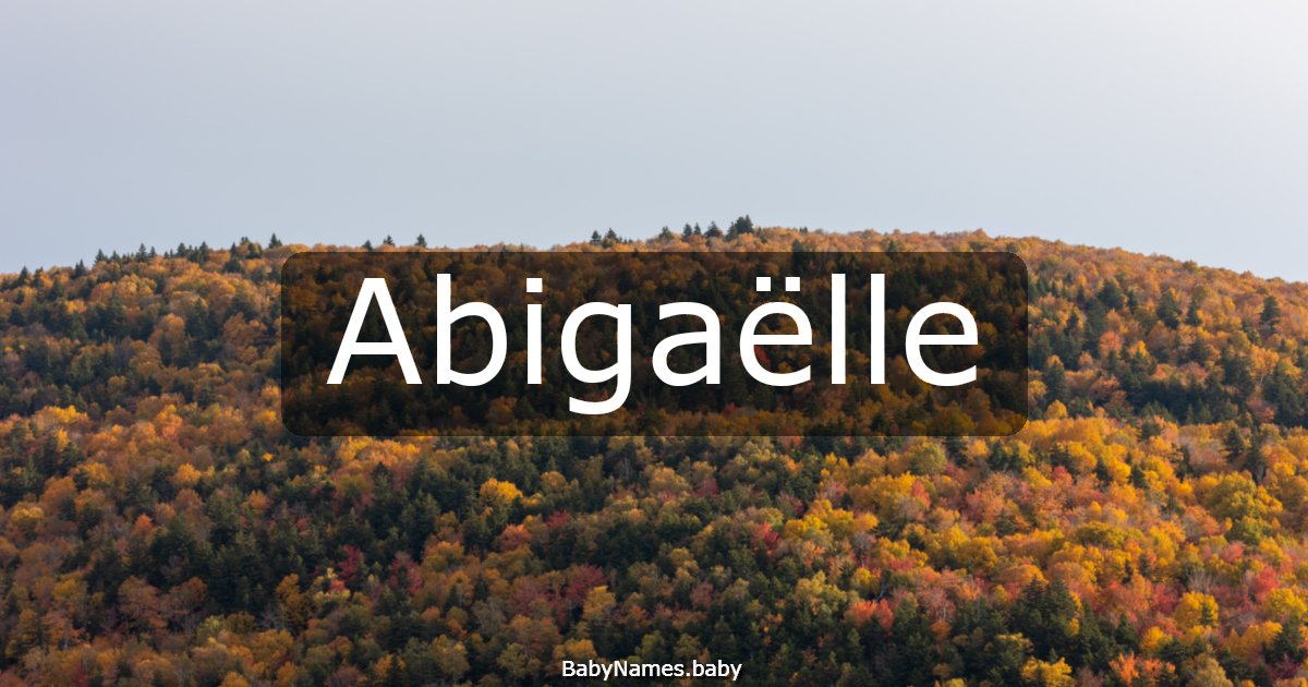 Abigaëlle