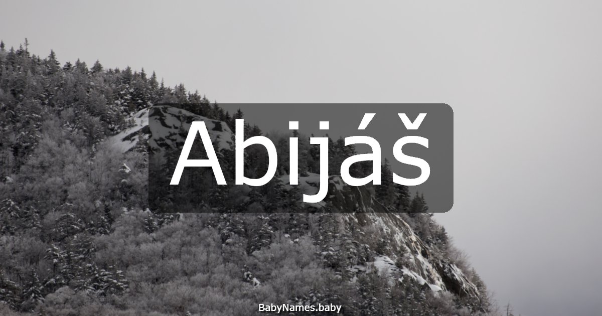 Abijáš