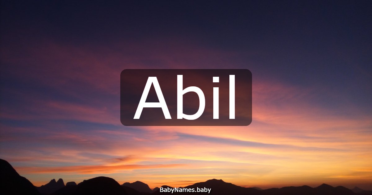 Abil