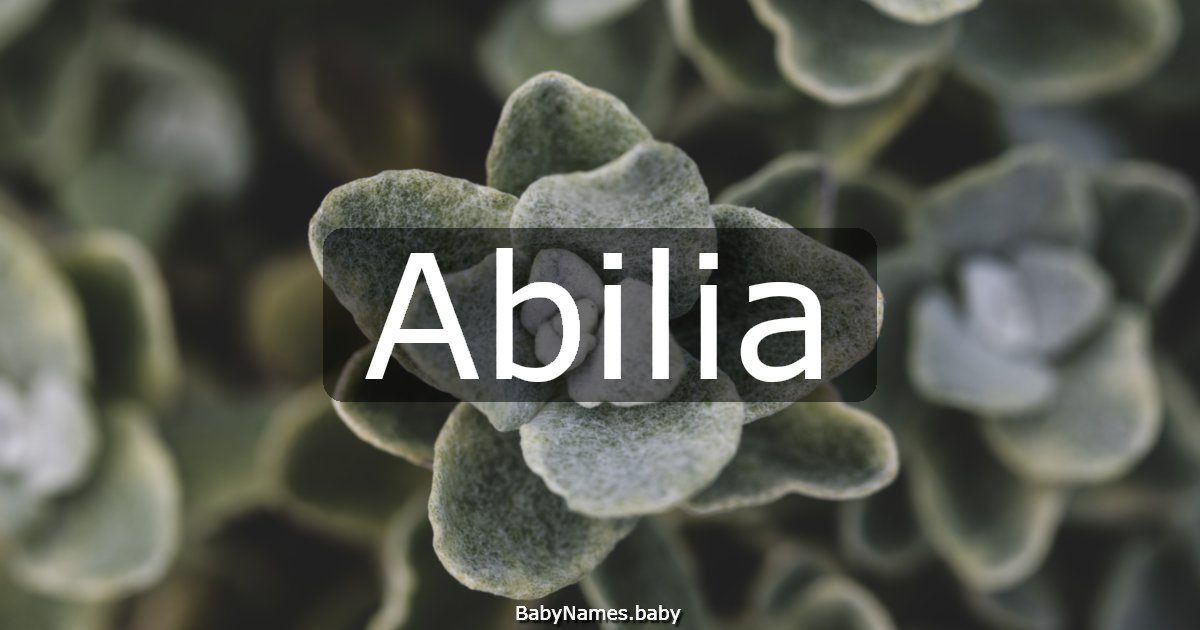 Abilia