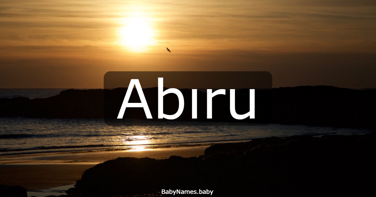 Abıru
