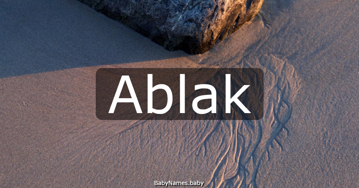 Ablak