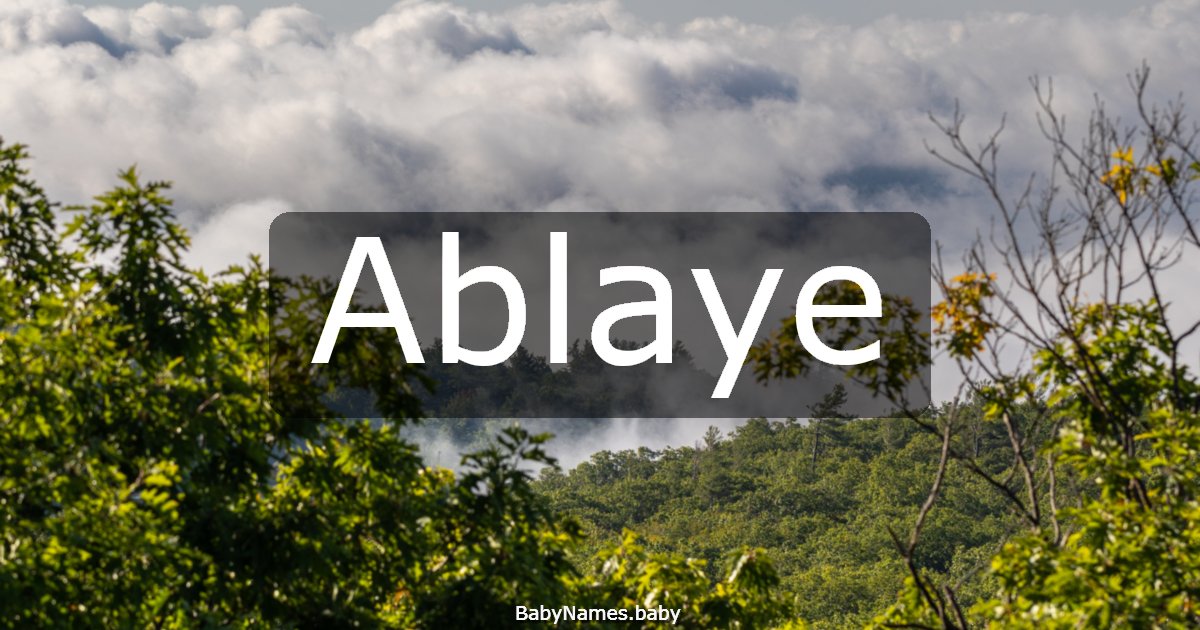 Ablaye