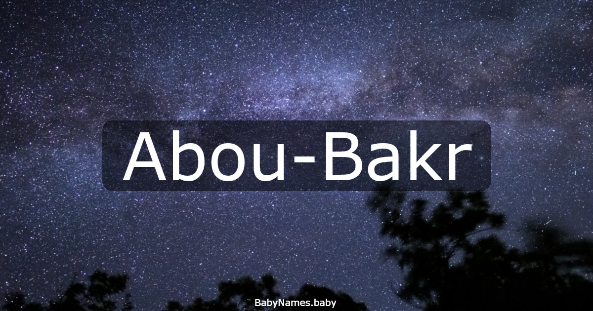 Abou-Bakr