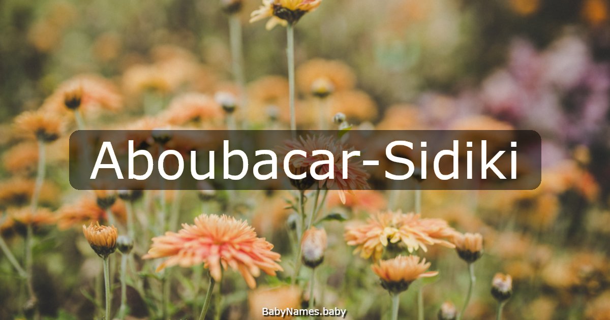 Aboubacar-Sidiki