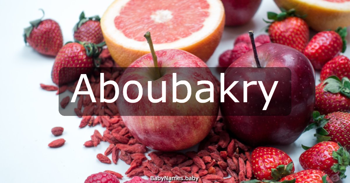 Aboubakry