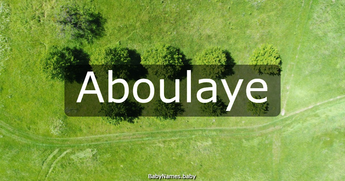 Aboulaye