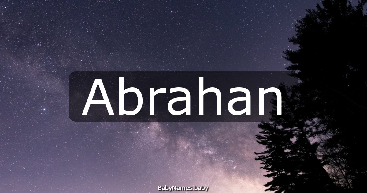 Abrahan
