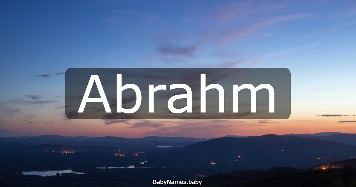 Abrahm