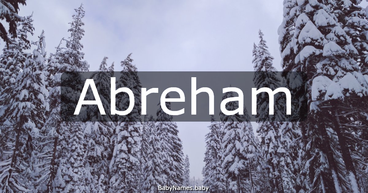 Abreham