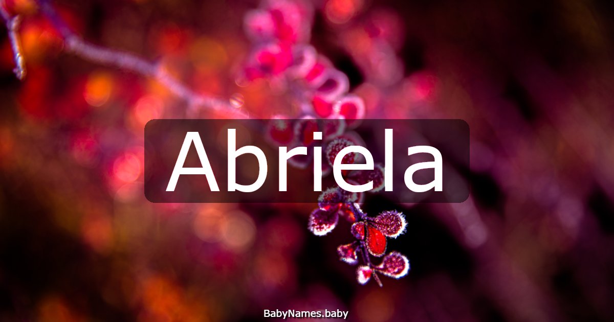 Abriela