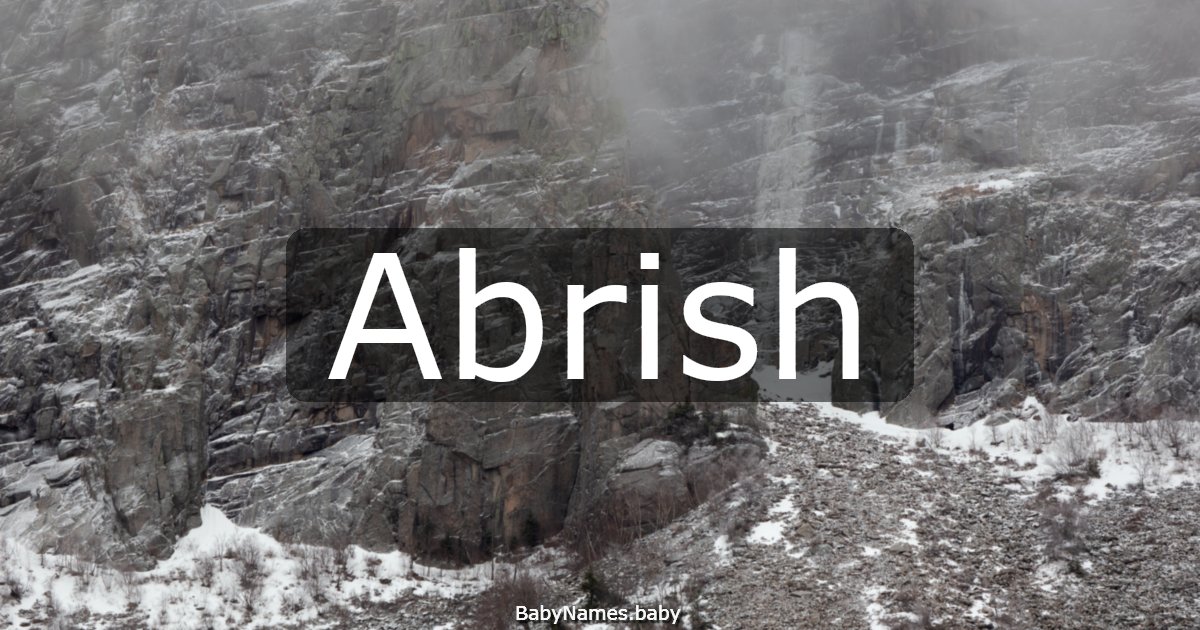 Abrish