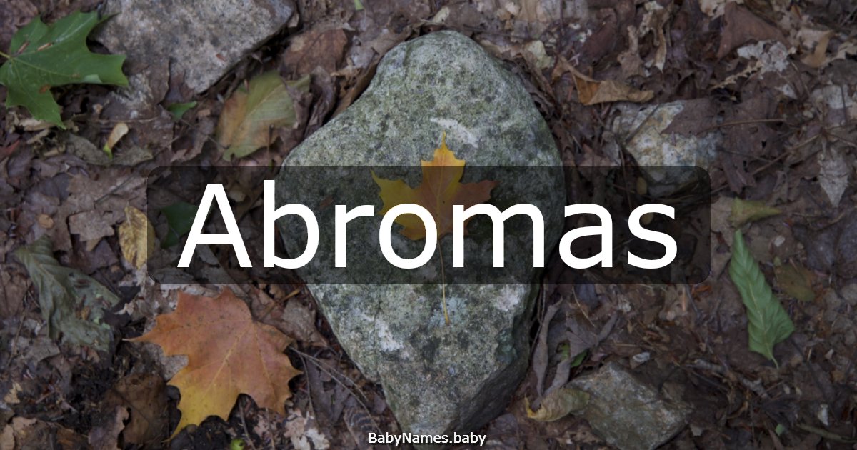 Abromas
