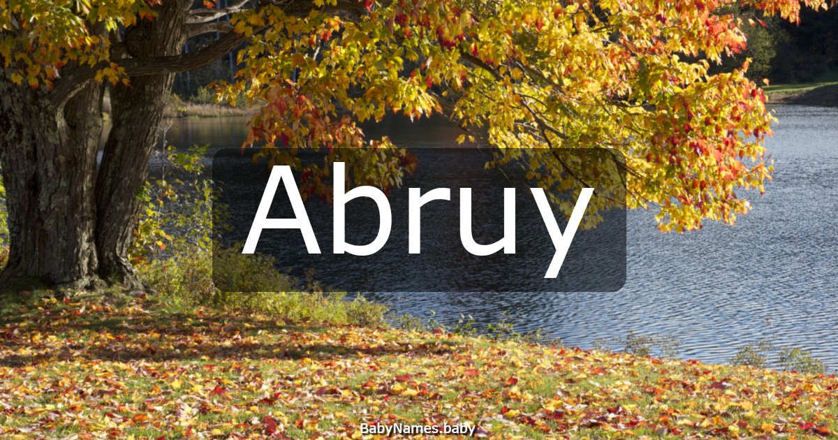 Abruy
