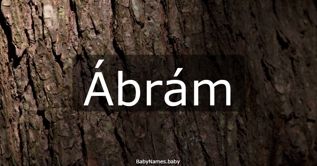 Ábrám