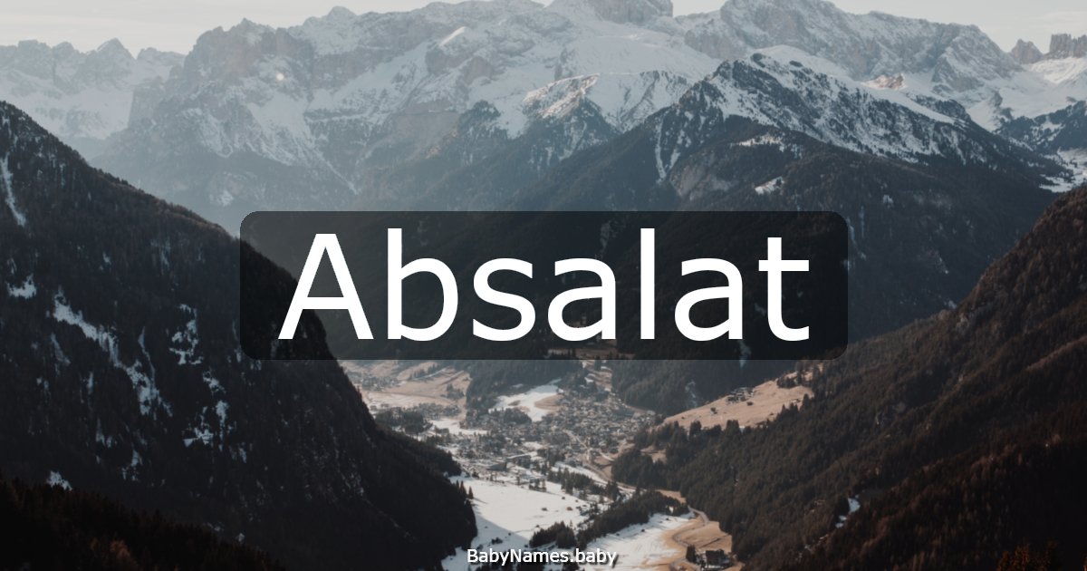 Absalat
