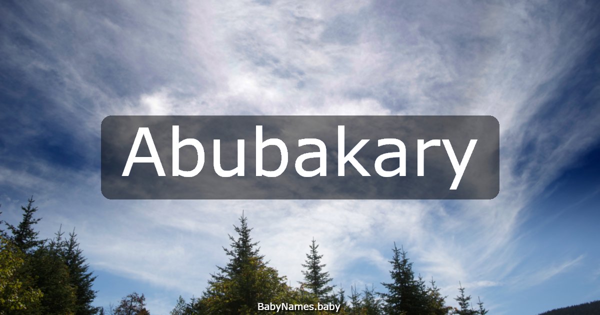 Abubakary
