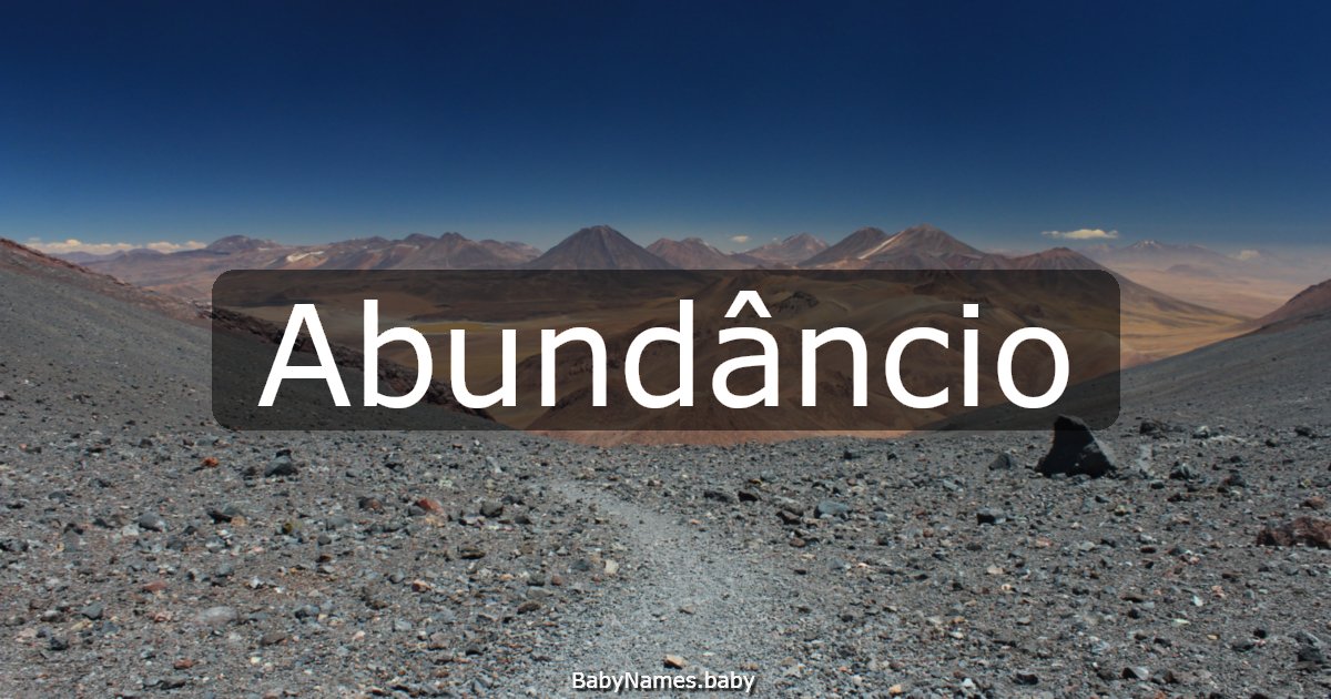 Abundâncio