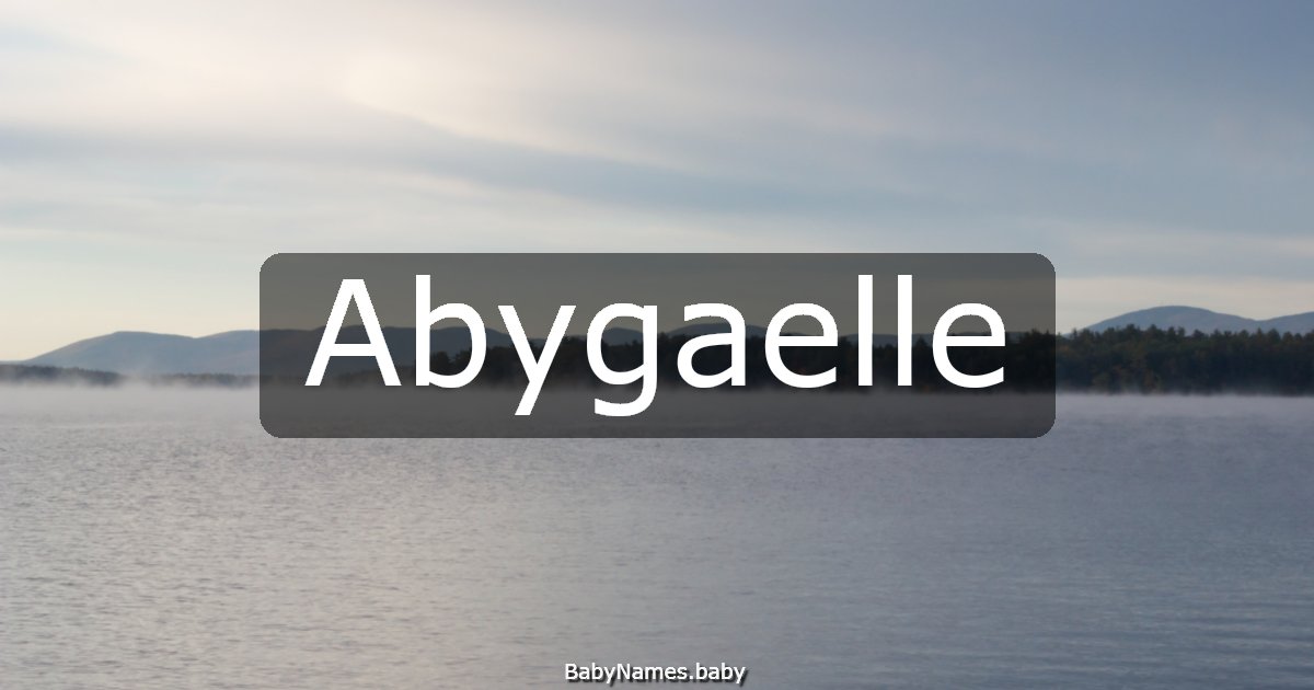 Abygaelle