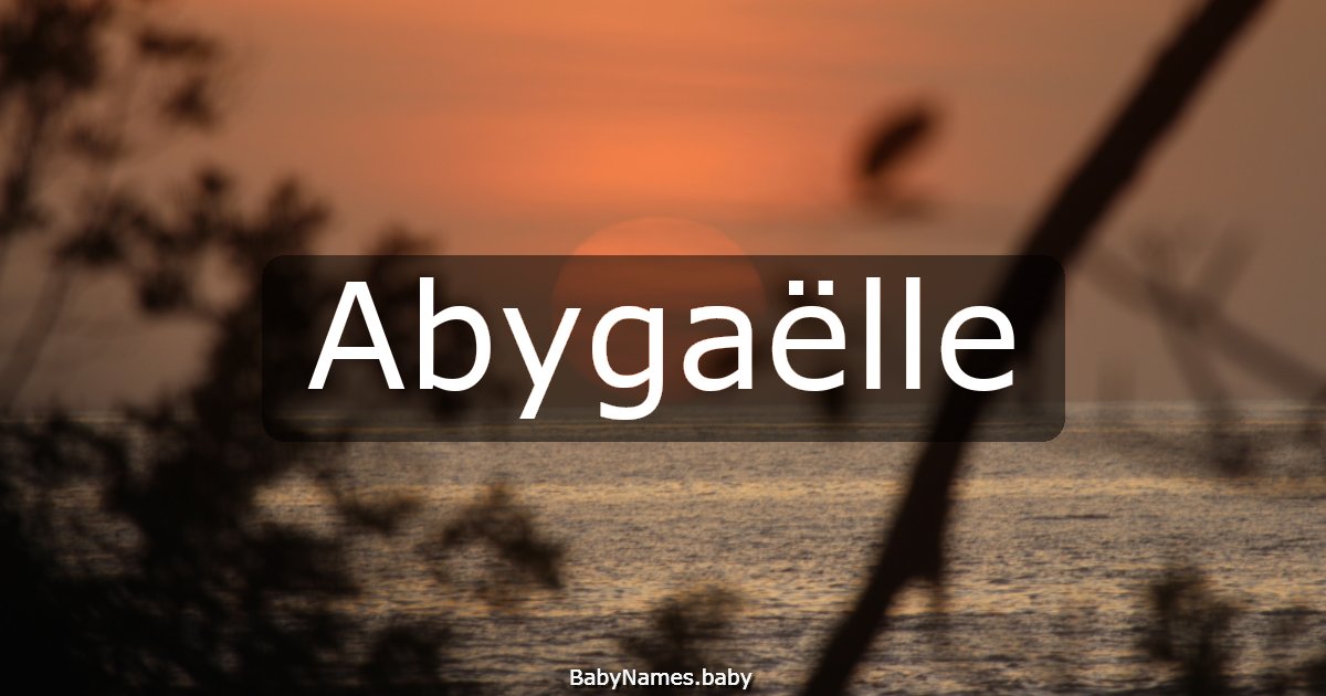 Abygaëlle