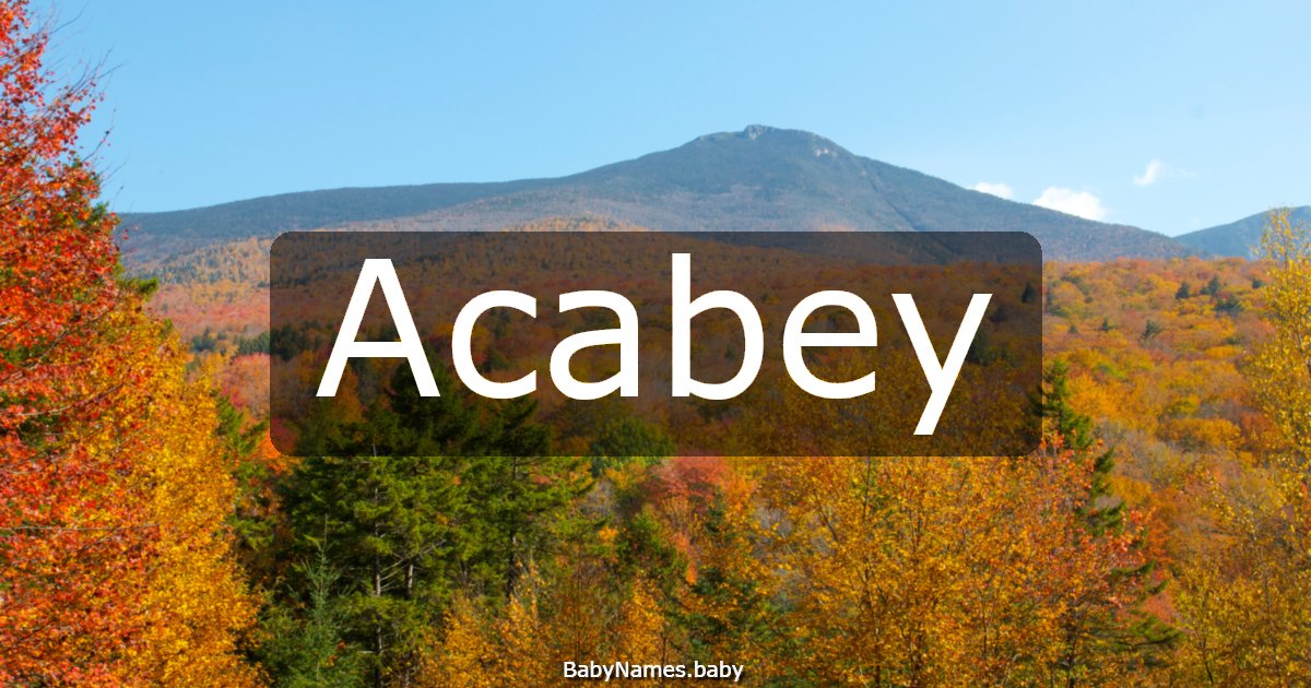 Acabey