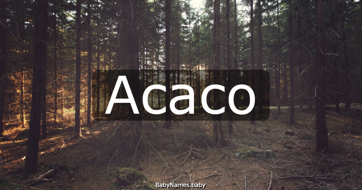 Acaco