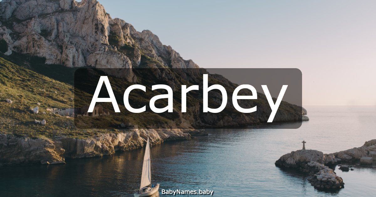 Acarbey
