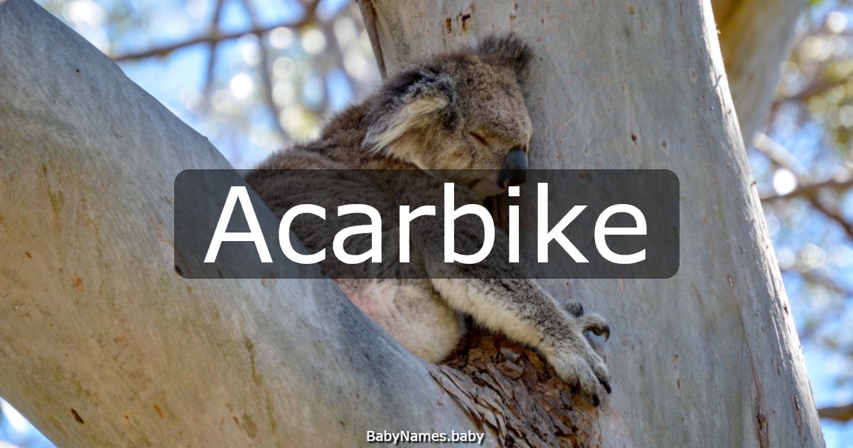 Acarbike