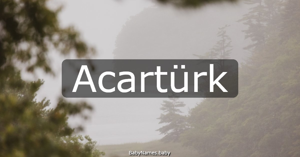 Acartürk