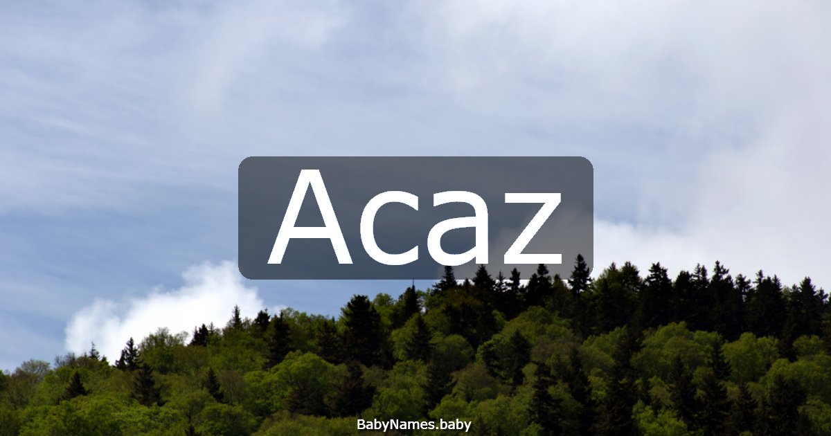Acaz