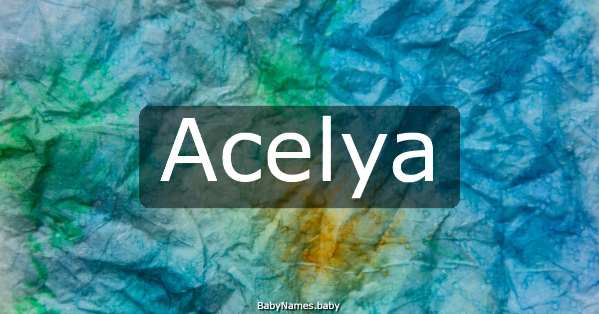 Acelya