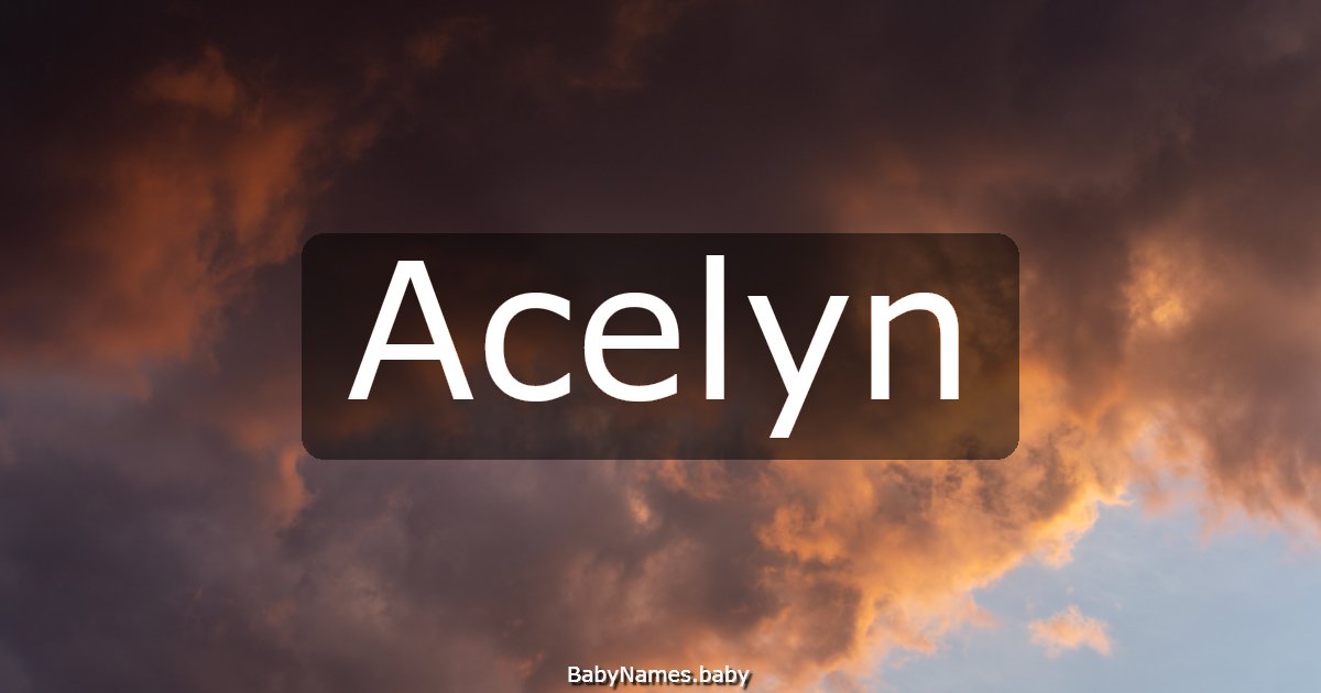 Acelyn