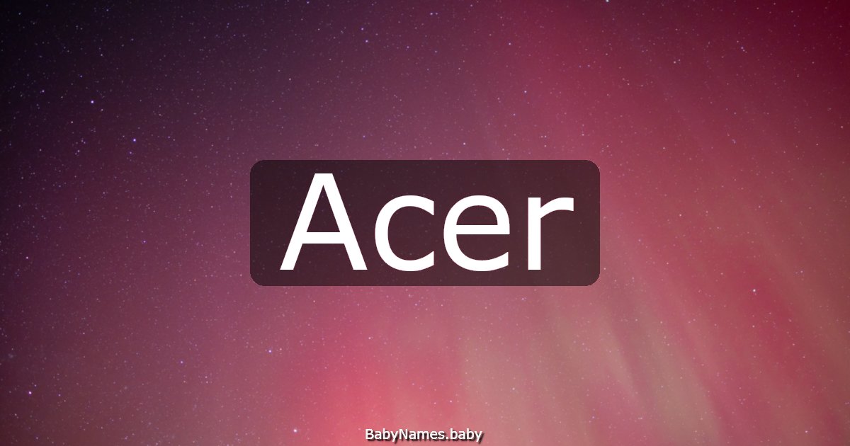 Acer