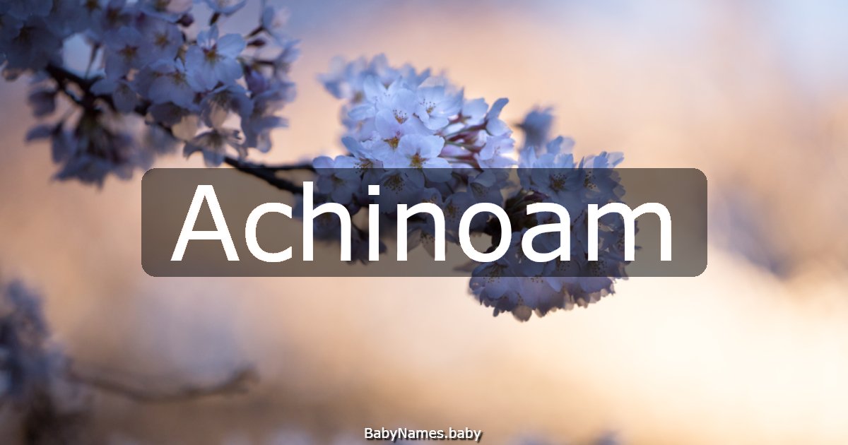 Achinoam