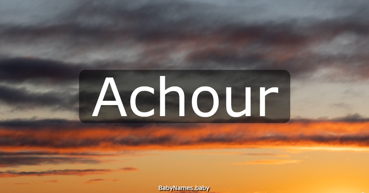 Achour