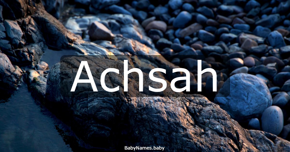 Achsah