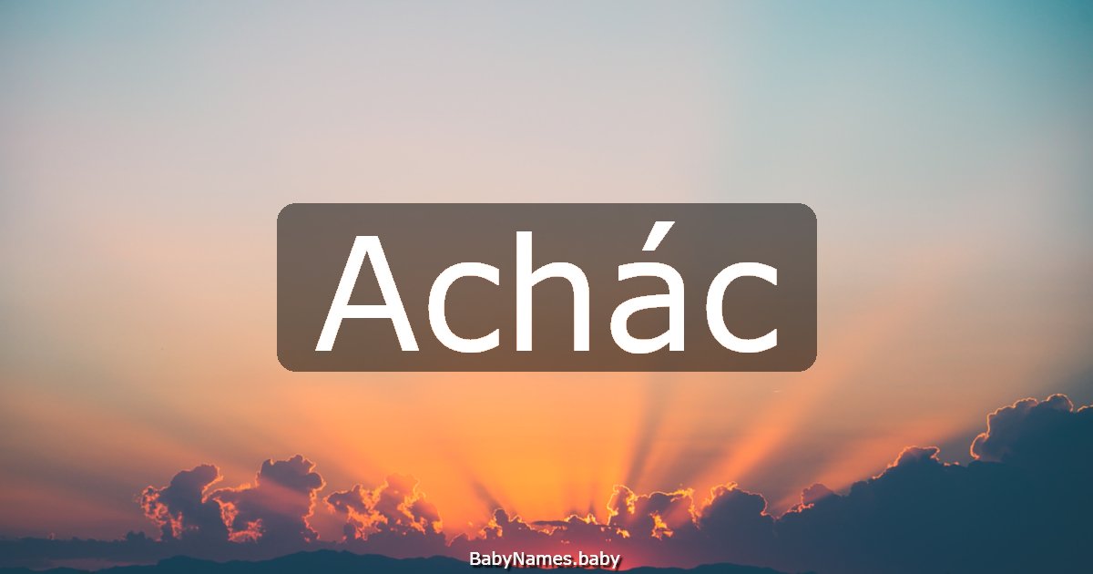 Achác